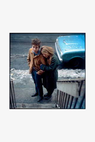 Bob Dylan and Suze Rotolo, 'Freewheelin' Album Cover Shoot, Color, New York City, 1963