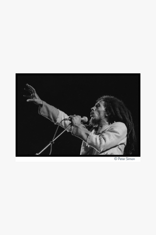 Bob Marley, Gesturing to the Audience, One Love Peace Concert, Kingston, 1978