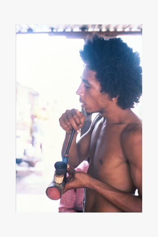 Bob Marley, Pipe, Kingston, 1973