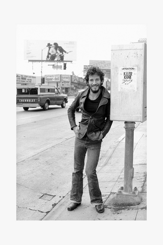 Bruce Springsteen, Sunset Strip, Los Angeles, 1975