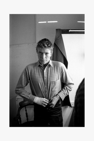 David Bowie, Lodger Dressing Room, London, 1979