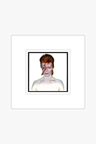 David Bowie, Aladdin Sane, Eyes Closed, 1973 (Pre-Matted, Open Edition)