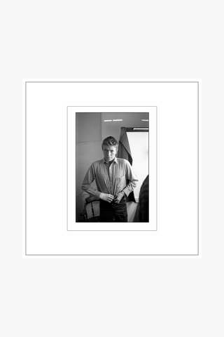 David Bowie, Lodger Dressing Room, London, 1979 (Pre-Matted, Open Edition)