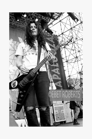 Donita Sparks, L7, Randall’s Island, New York City, 1994