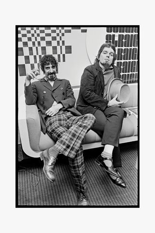 Frank Zappa and Captain Beefheart, London, 1969