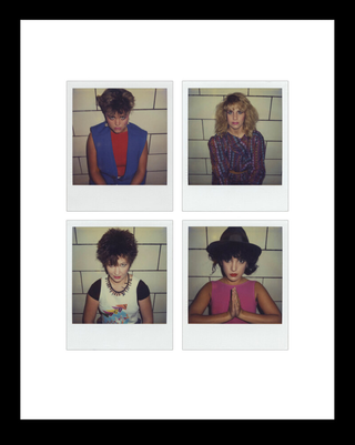 The Go-Go's, Mug Shots (Polaroid Group) by Gina Schock