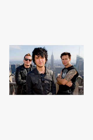 Green Day, Top of the Rock, New York City, 2009