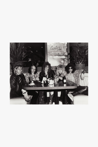 Guns N' Roses, Canter's Deli, Los Angeles, 1985