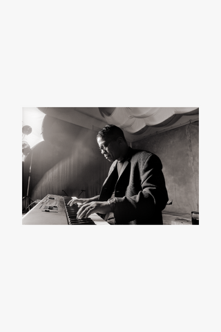 Herbie Hancock, At Piano, 1999 by Norman Seeff