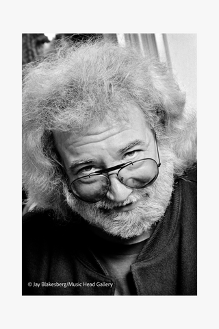 Jerry Garcia, Portrait, Grateful Dead, San Rafael, 1991