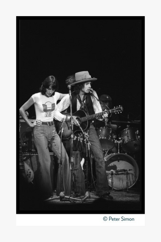 Bob Dylan and Joan Baez, Rolling Thunder Revue, Cambridge, 1975