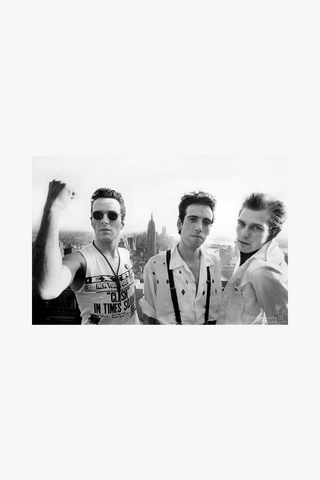 The Clash, Top of the Rock, Rockefeller Center, New York City, 1981