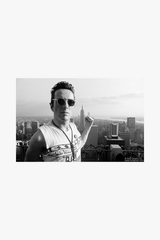 Joe Strummer, The Clash, Top of the Rock, New York City, 1981