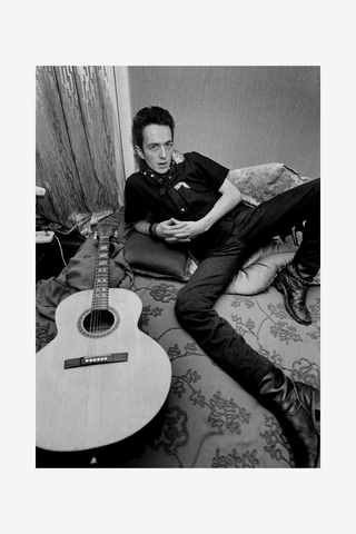 Joe Strummer, The Clash, Posing with Guitar, London, 1979