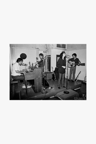 John Cale, Lou Reed, Patti Smith & David Byrne, New York City, 1976