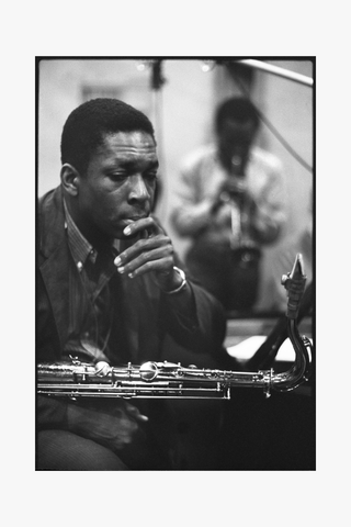 John Coltrane and Miles Davis, Trane in Focus, New York City, 1959