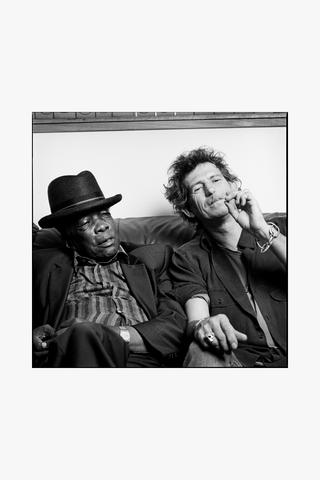 John Lee Hooker and Keith Richards, San Francisco, 1991