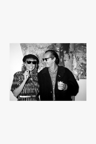 Joni Mitchell and Jack Nicholson, Los Angeles, 1985