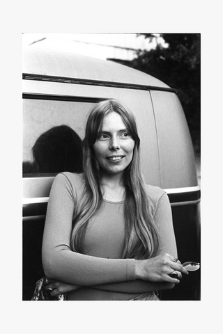 Joni Mitchell, Peter Tork's House, Los Angeles, 1969