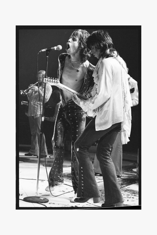 Keith Richards and Mick Jagger, The Rolling Stones, 1972