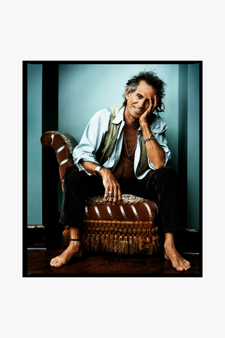 Keith Richards, The Rolling Stones, New York, 2000