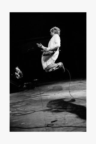 Kurt Cobain, Nirvana, Jumping, Reading Festival, UK, 1992