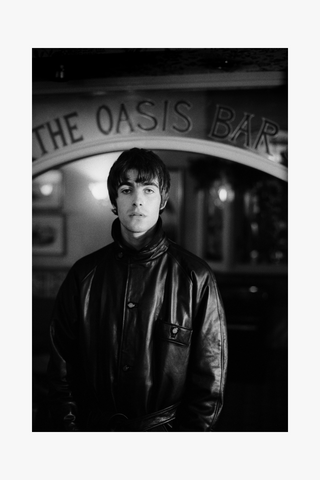 Liam Gallagher, Oasis, Kings Hotel, Newport, 1994