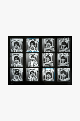 Liam and Noel Gallagher, Oasis, Contact Sheet, 1994