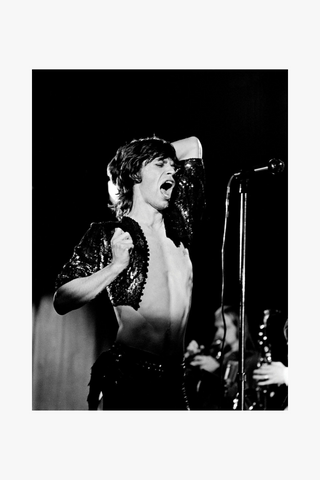 Mick Jagger, The Rolling Stones, Marquee Club, London, 1971