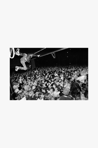 Nirvana, Stage Diver, HUB Ballroom, University of Washington, 1990