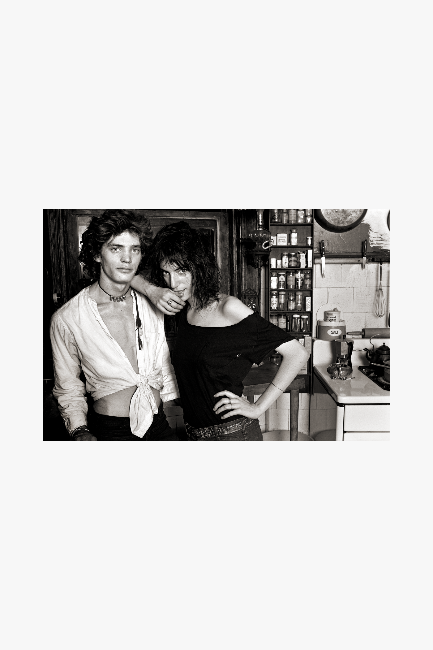 Patti Smith and Robert Mapplethorpe, New York City, 1969 Patti Smith and Robert Mapplethorpe, New York City, 1969