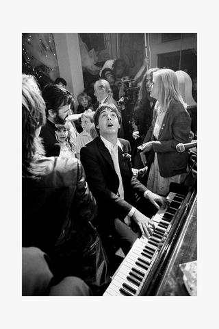 Paul McCartney at Ringo Starr's Wedding, London, 1981