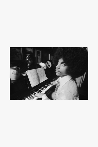 Prince, At Piano, Close Up, 1977