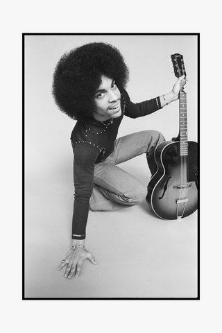 Prince, Kneeling with Guitar, 1977