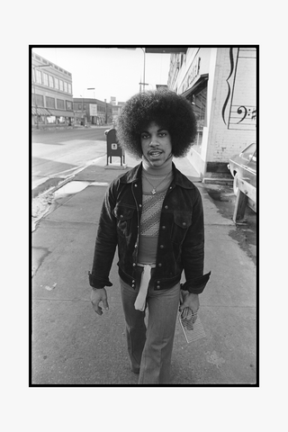 Prince, Walking with Comb, 1977