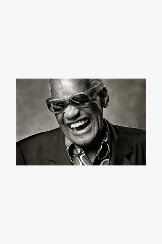 Ray Charles, Genius Loves Company Album Cover, Los Angeles, 1985