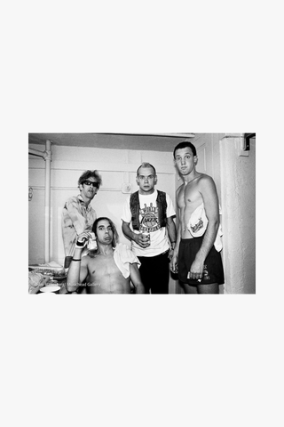 Red Hot Chili Peppers, Backstage, Seattle, 1987