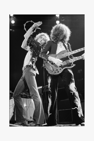 Robert Plant & Jimmy Page, Led Zeppelin, Los Angeles, 1975