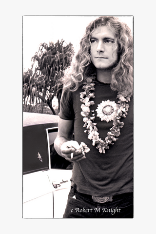 Robert Plant, Led Zeppelin, Honolulu Airport, 1969