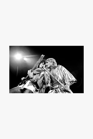 Rod Stewart and Ronnie Wood, Faces, Honolulu, 1975