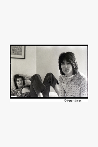 Rod Stewart and Ronnie Wood, Faces, Cambridge Hotel, Boston, 1969