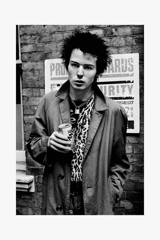 Sid Vicious, The Sex Pistols, London, 1977