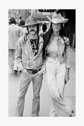 Sonny and Cher, New York City, 1973