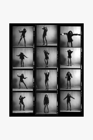 Tina Turner, Contact Sheet, Vogue, New York City, 1969