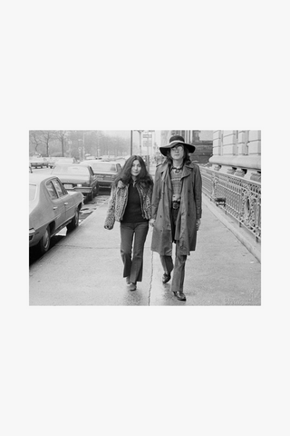 John Lennon and Yoko Ono, New York City, 1973