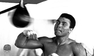 Ali, On the Ball, 1978, by Chris Smith