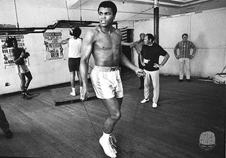 Ali, Skipping to Countdown, 1971, by Chris Smith