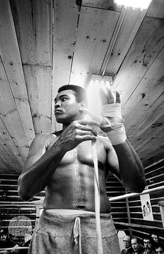 Ali, Ready for the Ring, 1974, by Chris Smith