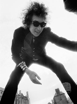 Bob Dylan "The Giant" Liverpool, England. 1966, by Barry Feinstein