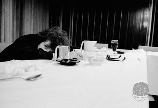 Bob Dylan "Worst Meal I Ever Had", Cardiff, Wales, 1966 by Barry Feinstein